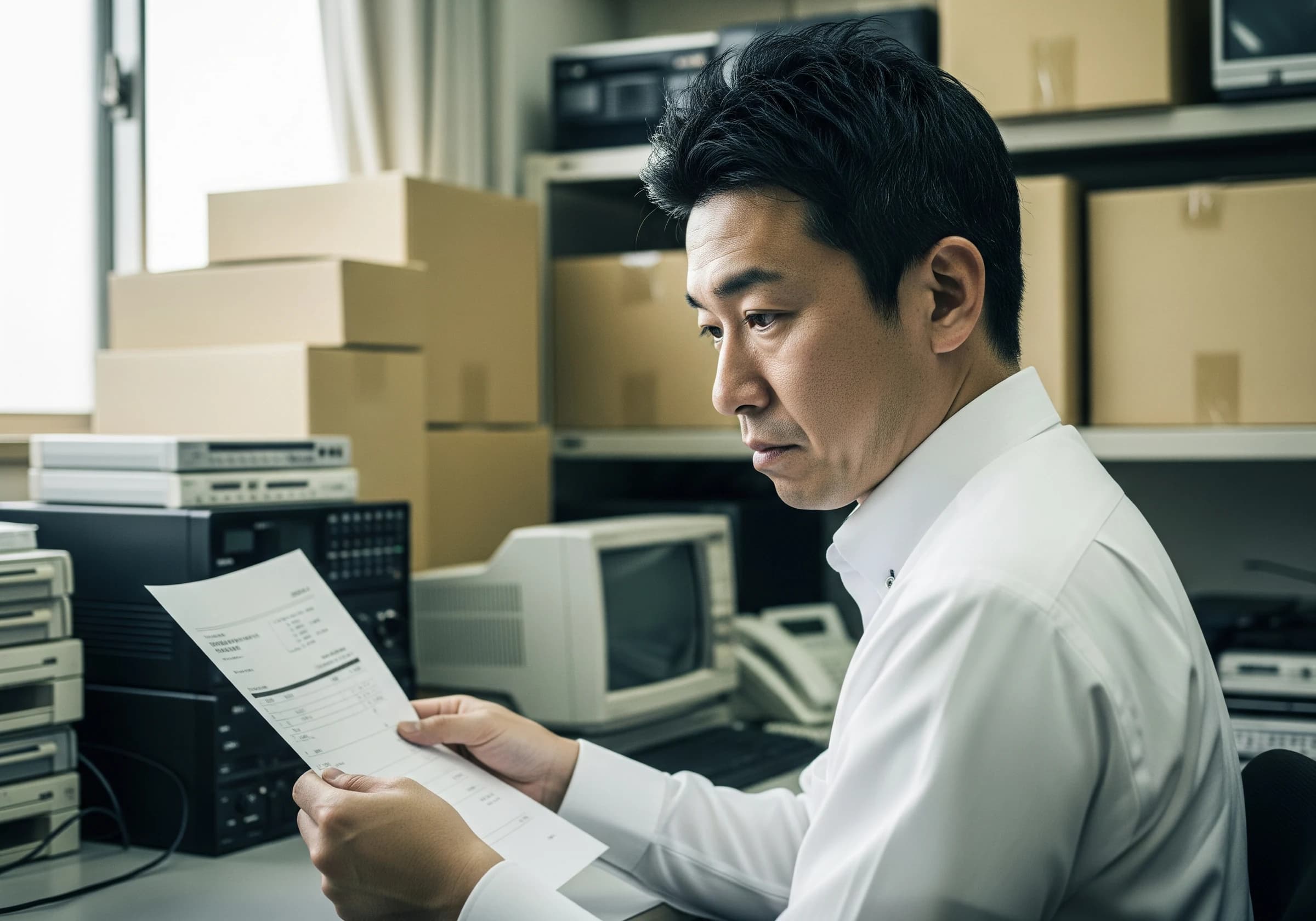 事業所の産廃料金請求書に悩む担当者